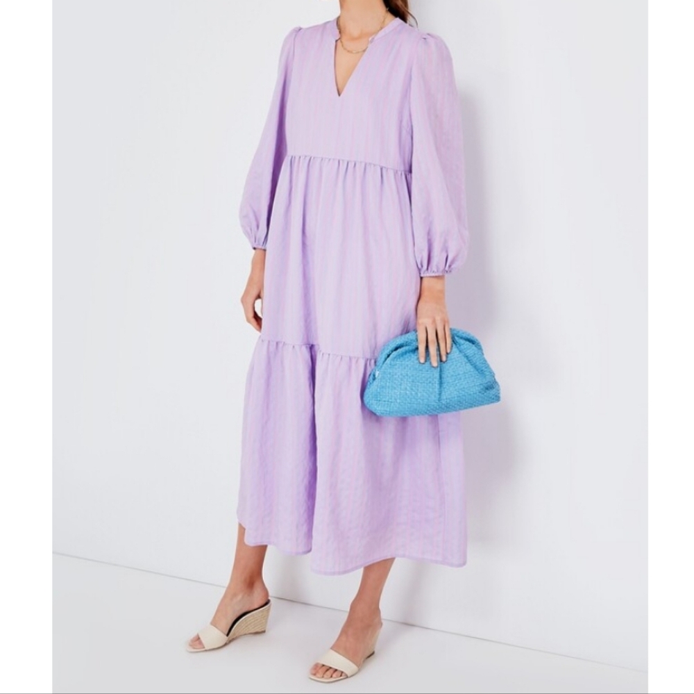 NWT Tuckernuck Pomander Place - Lavender Alora Maxi Dress - Size Small